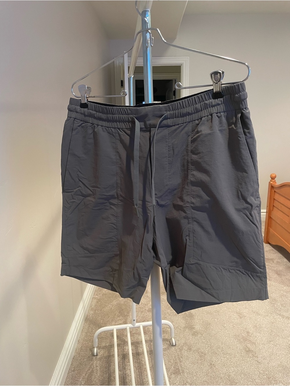 lululemon athletica Men's Slate Gray Athletic Shorts